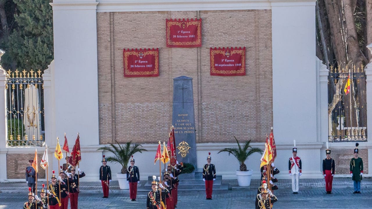 Franco, "erased" from the General Military Academy of Zaragoza