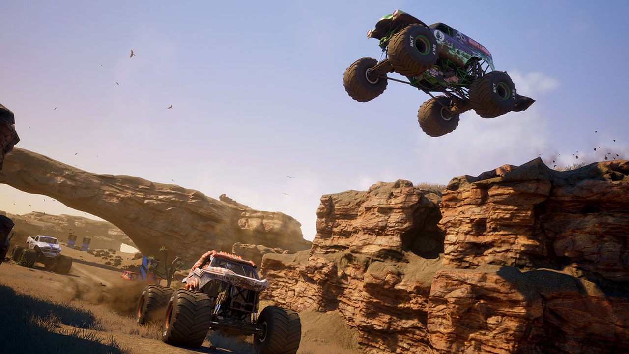 all the details of the new official Monster Jam video game