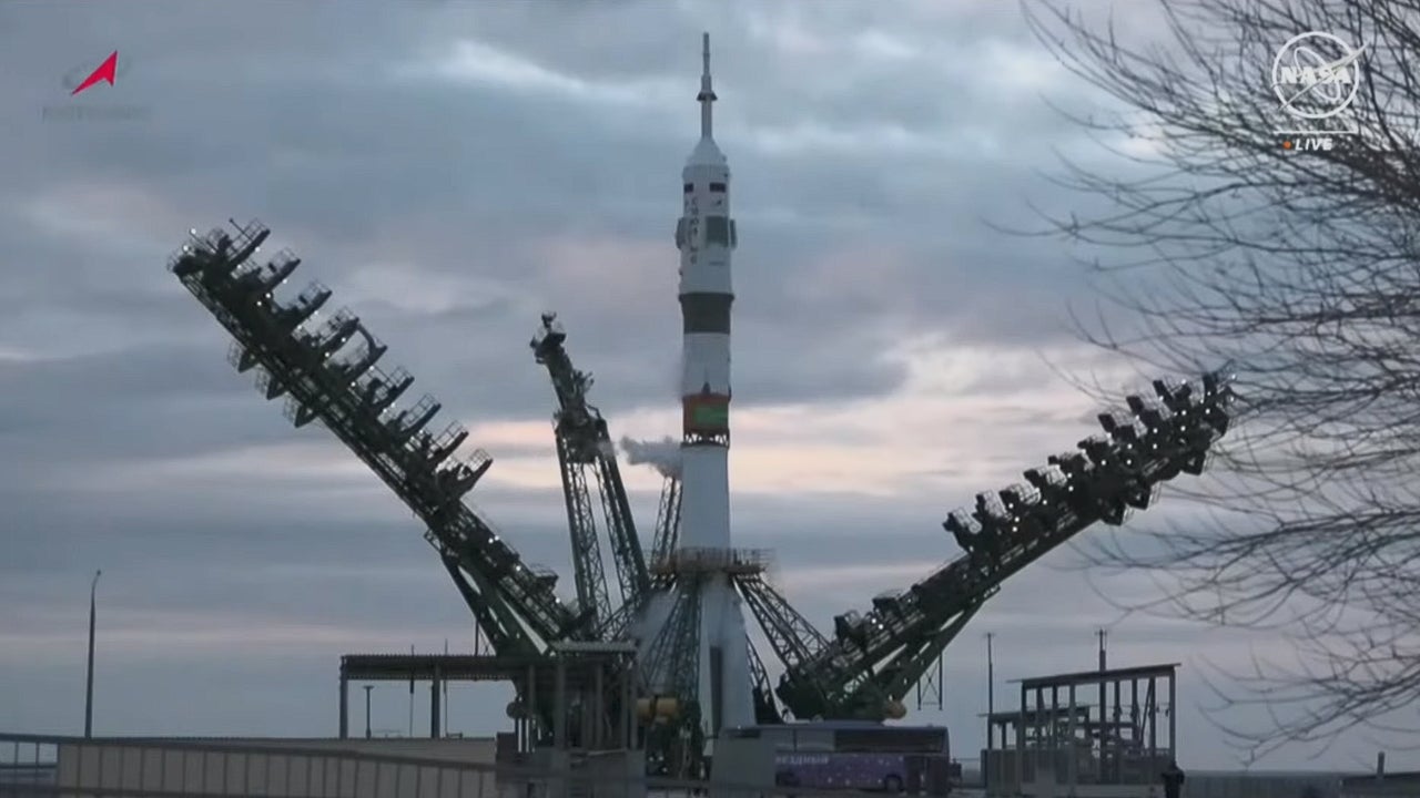 Russia cancels the launch of the Soyuz MS-25 spacecraft, seconds before takeoff, due to a 'voltage drop'