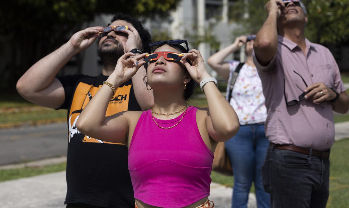 “It is an opportunity for education” the partial solar eclipse brings