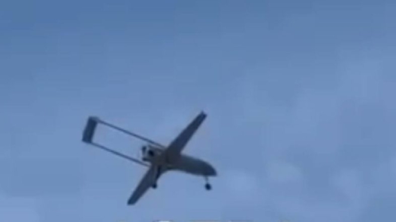 This is the kamikaze Liutyi drone that Ukraine uses to attack Russian targets 800 km from its border