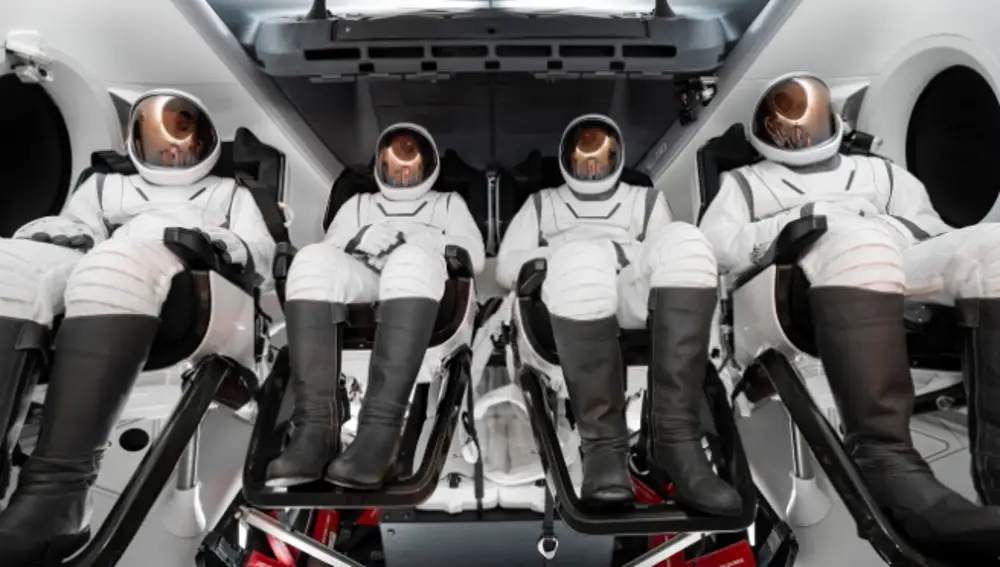 EVA space suits.