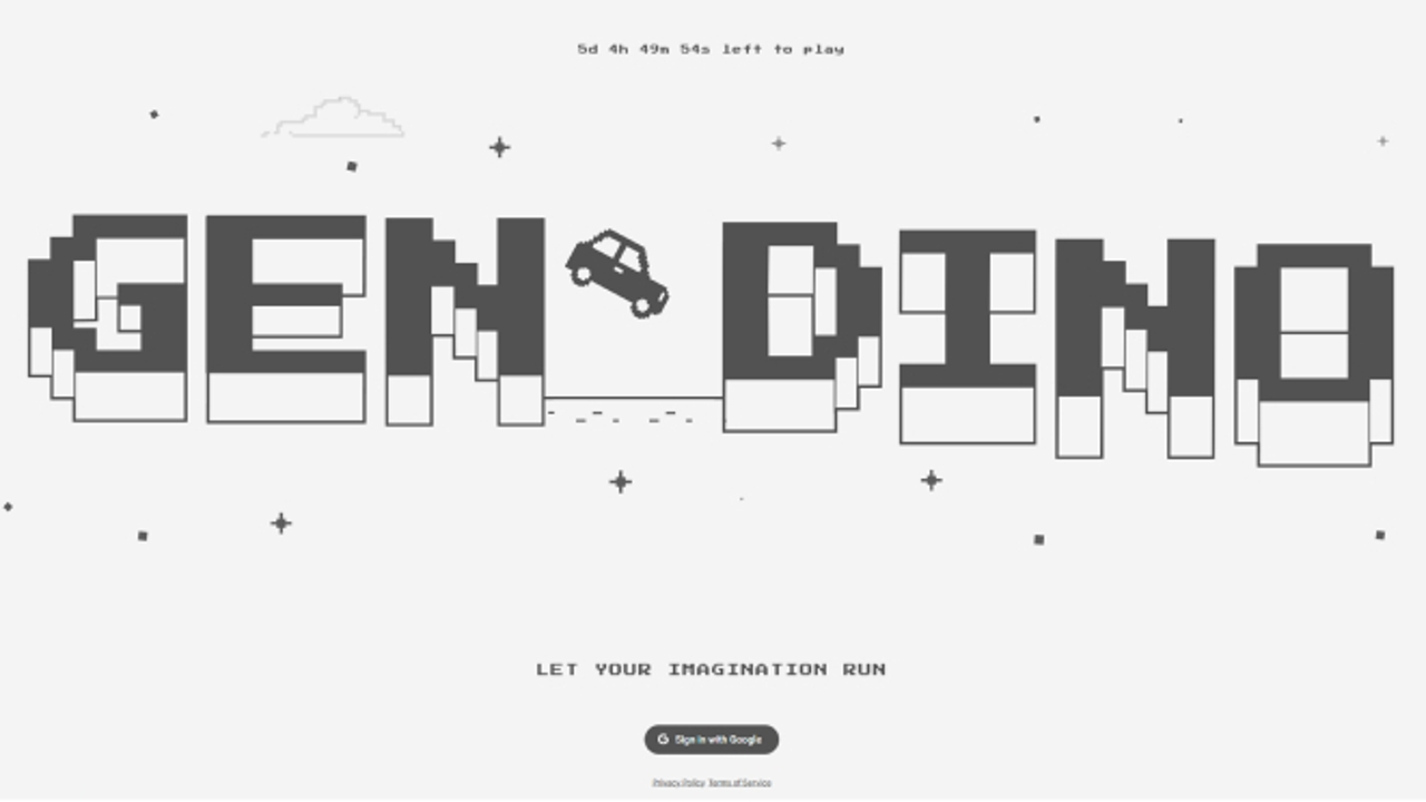 Google has a new version of the Chrome dinosaur game, but only for 5 days