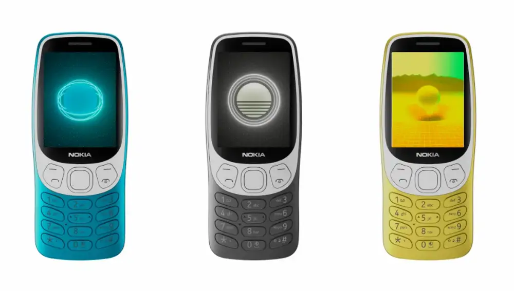 Colors available for the new model of the Nokia 3210