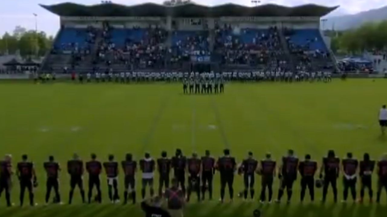 The Franco anthem sneaks into the presentation of the Barcelona Dragons: "It's intolerable..!"