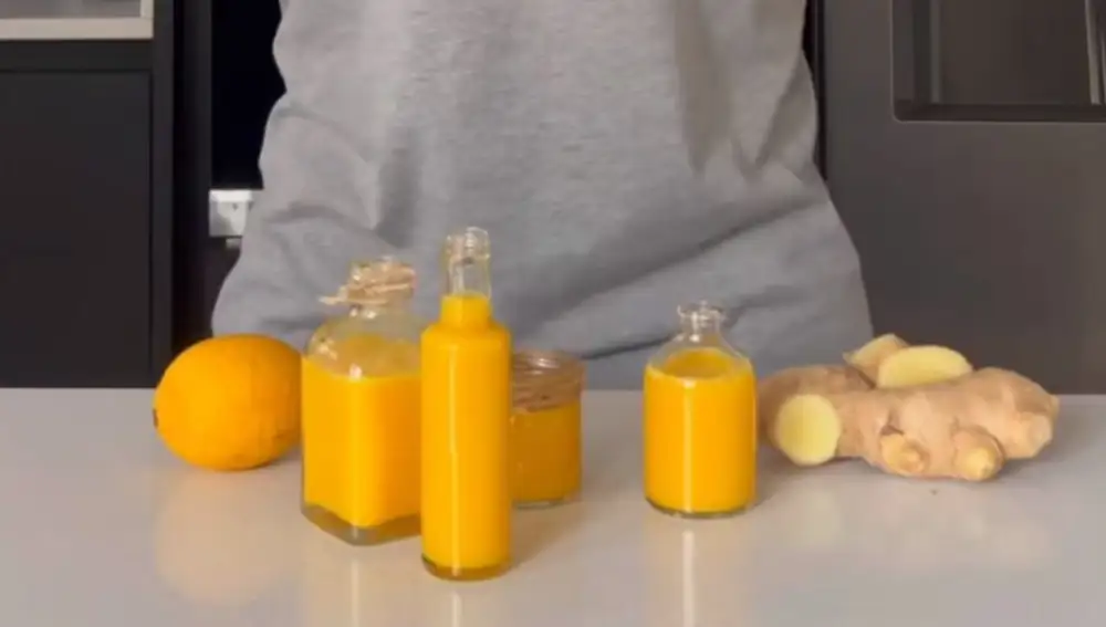Say goodbye to the cold with these orange and ginger shots 