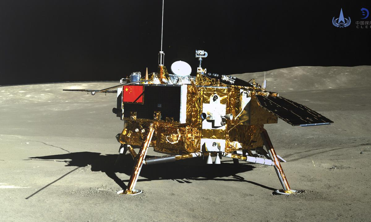 Chinese space probe lands on the far side of the Moon to take samples